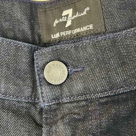 7 for all mankind Austyn Relaxed Straight Dark Wash 42 - Picture 5 of 13